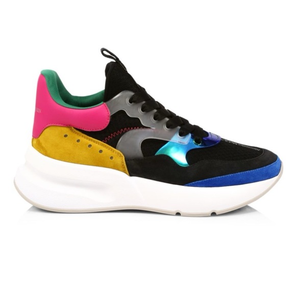 Alexander McQueen Multicolor Fabric Chunky Sneakers